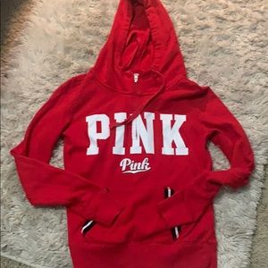Pink brand hoodie